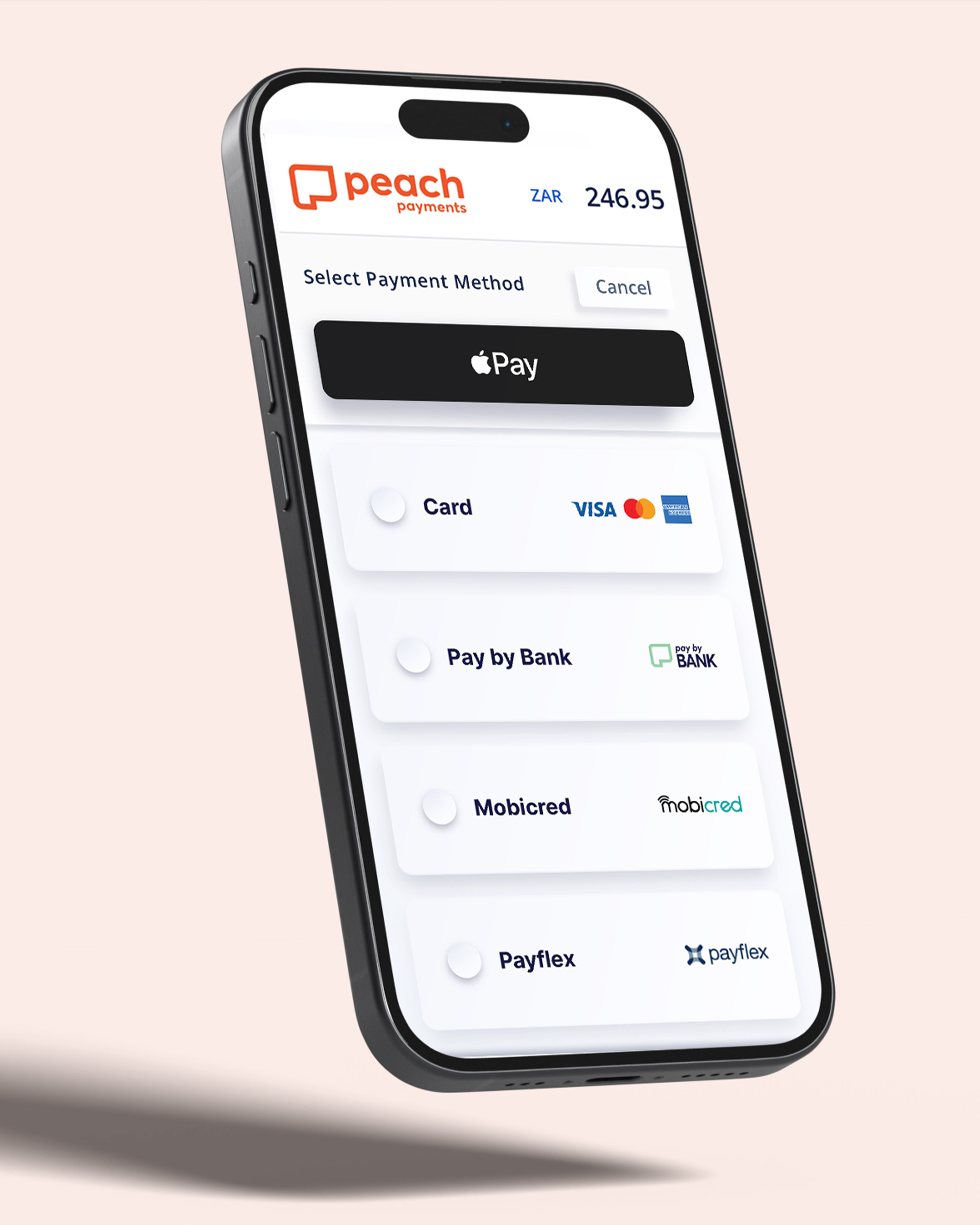 Peach Payments Checkout - Mobile Image-1