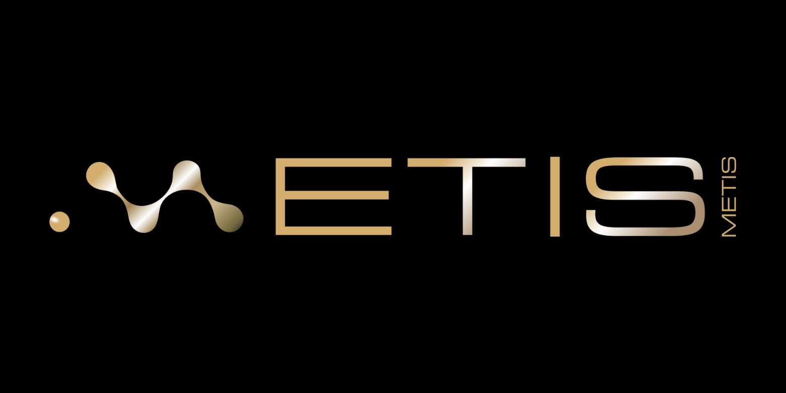 Horizontal Logo - Metis Black